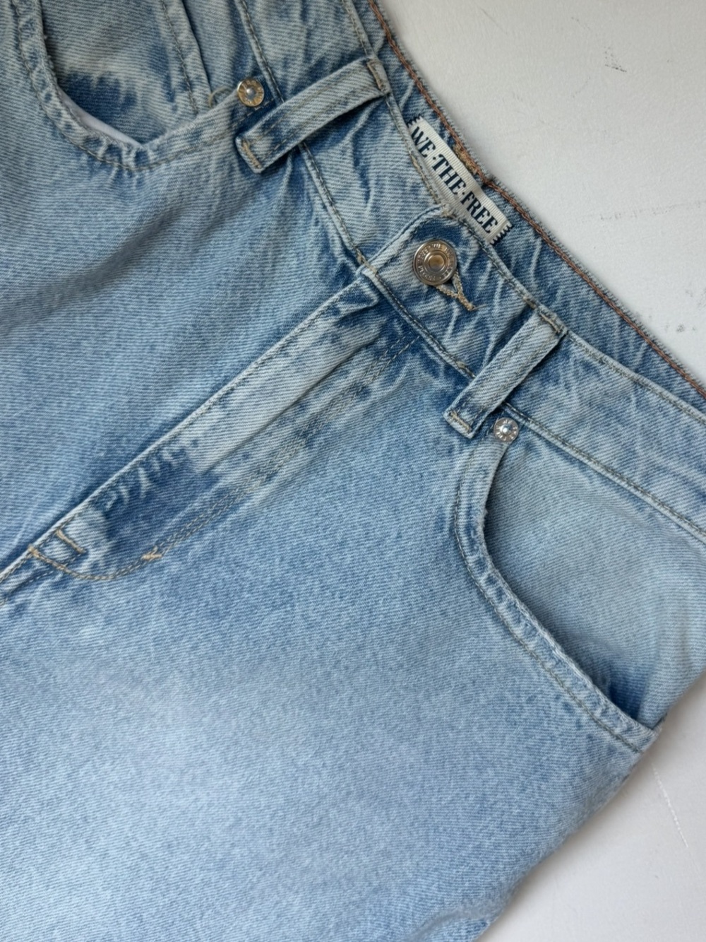 We the Free Tinsley Baggy High-Rise Straighr Leg Jeans - Picture 9 of 16